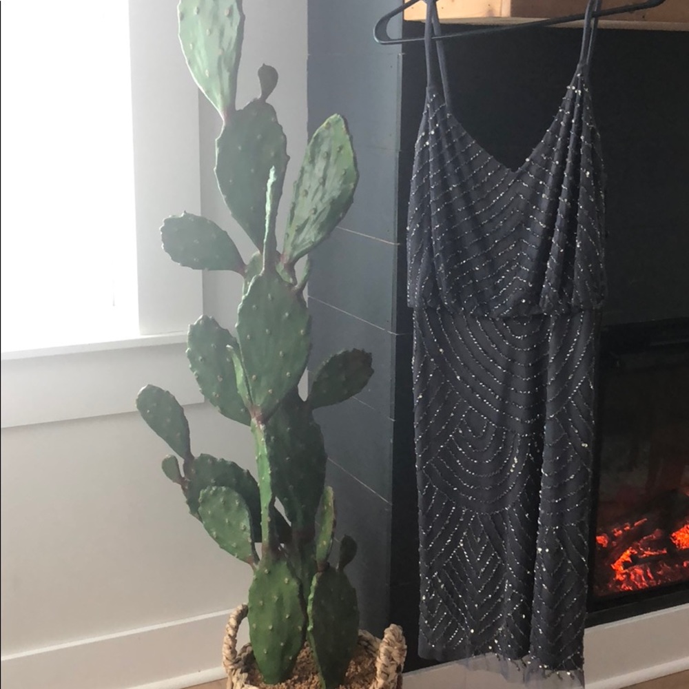 Adrianna Papell beaded dress